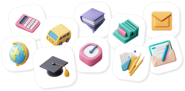 School operation icons